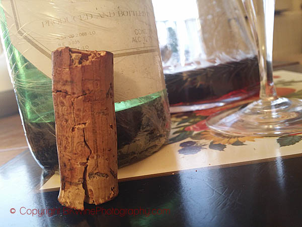 The cork, Vina Monty Gran Reserva, Montecillo, Rioja