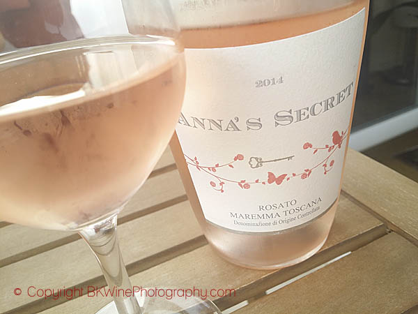 Anna's Secret, rosato Maremma Toscana