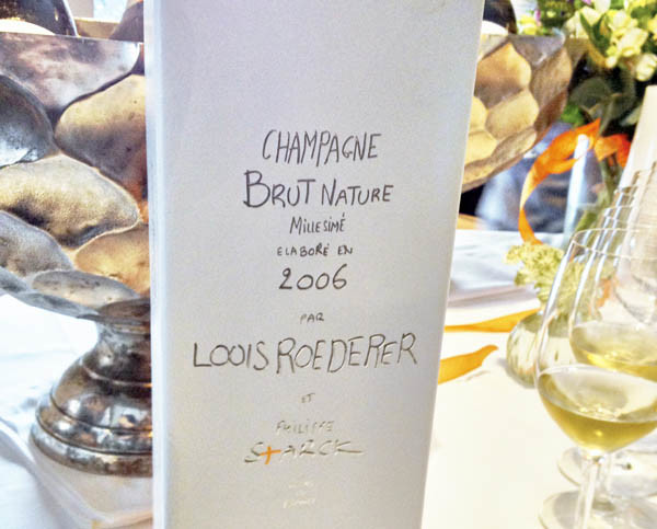 Louis Roederer Champagne Brut Nature 2006 Philippe Starck