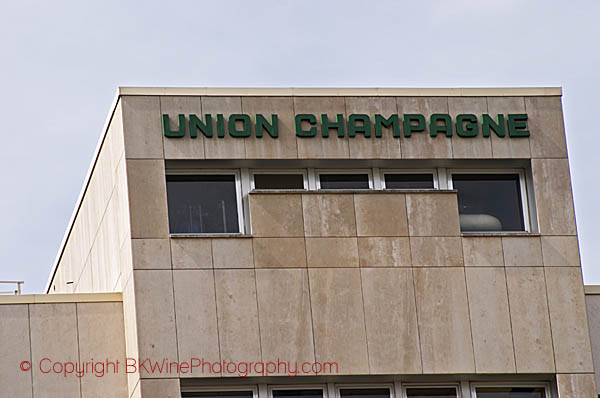 Union Champagne cooperative, also called Champagne de Saint Gall in Avize, Cote des Blancs, Champagne