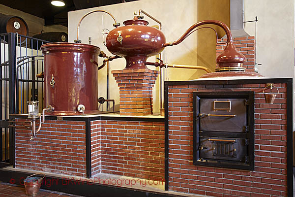 A brandy pot still in South Africa