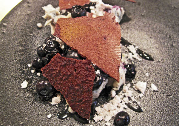 Blue cheese dessert