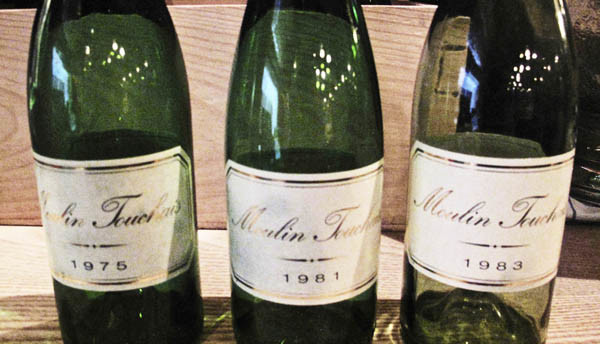 Tasting Moulin Touchais vintages