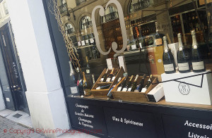 Cave Colbert wine shop in Reims