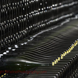 BKWine Brief Special: Nya viner i juli 2018 och om vinresor Champagne bottles lying "sur lattes" for ageing