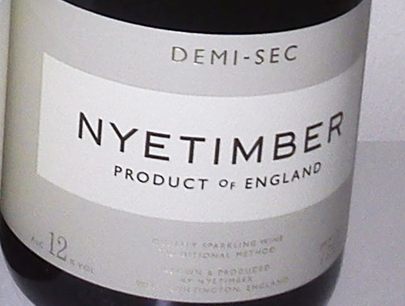 Nyetimber demi-sec