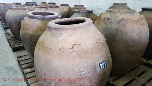 clay jars vinification in chile