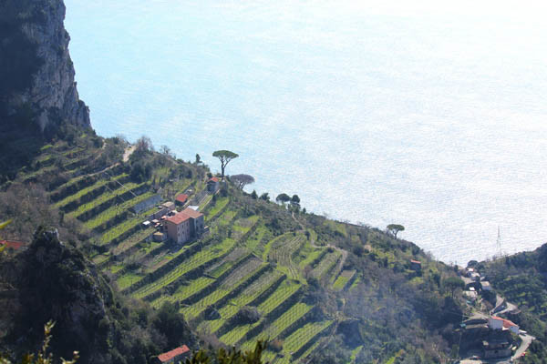 The Amalfi Coast in Campania