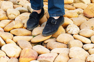 feet on chateauneuf soil