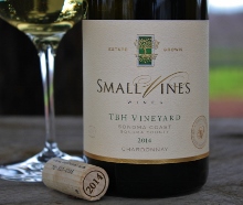 Small Vines Wines TBH Vineyard Sonoma Coast Chardonnay