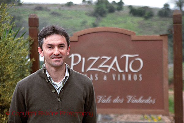 Flavio Pizzato, owner and winemaker at Pizzato Vinhos & Vinhas, Bento Goncalves, Brazil