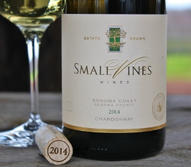 Small Vines Wines Sonoma Coast Chardonnay