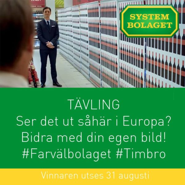 Timbro fototävling om Systembolaget