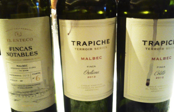 Trapiche Finca Notables and Terroir Series