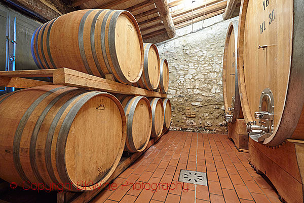 Paradiso di Frassina Mozart Vineyard wine cellar