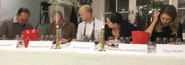 The jury on combining food and wine