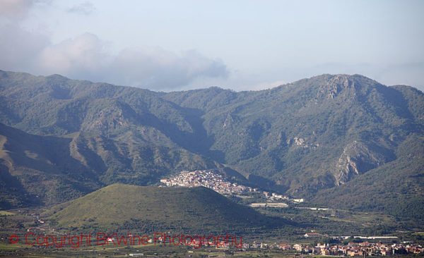 A village in the mountains, Etna, Sicily