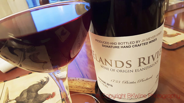 Elands Rivier Pinot Noir 2015, Elandskloof