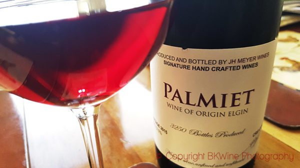 Palmiet Elgin Pinot Noir 2015, JH Meyer Wines Signature