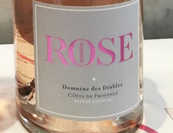 Domaine des Diables, Rosé BonBon 2016, Côtes de Provence Sainte-Victoire