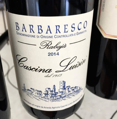 Cascina Luisin Rabaja barbaresco