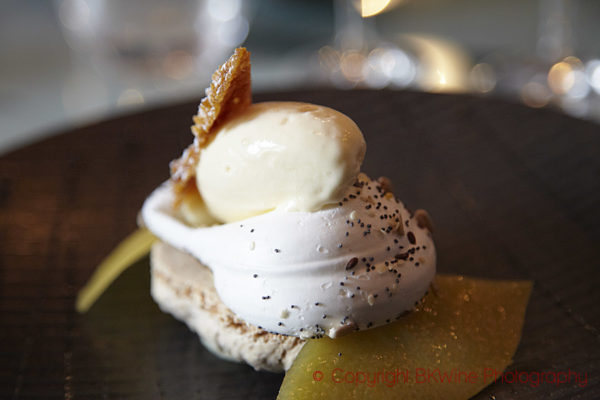 An elegant dessert by Alain Senderens