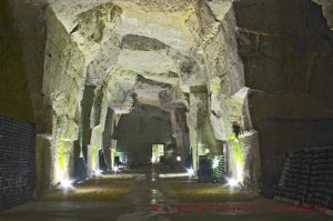 The Ackerman cellars for sparkling wine in Saumur