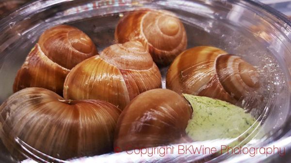 Snails, a French classic, but in reality rarely seen