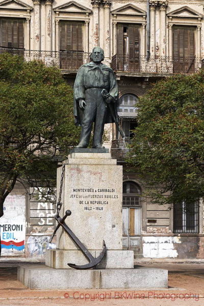 Jose Garibaldi Jefe de las Fuerzas Navales, 1842 - 1848, Montevideo, Uruguay