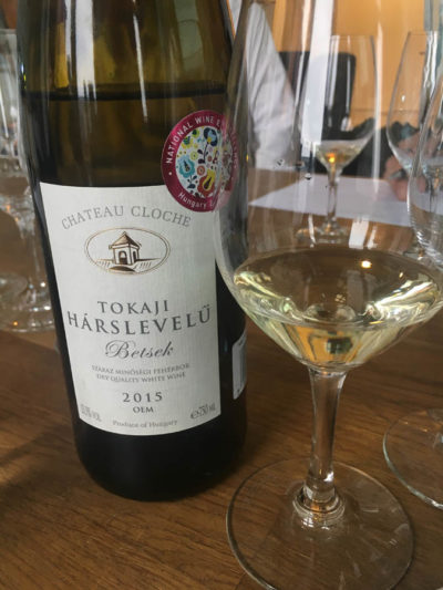 Chateau Cloche Tokaji Betsek Hárslevelű 2015