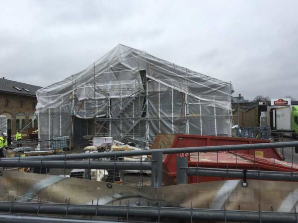 The winery building site, Wine Mechanics