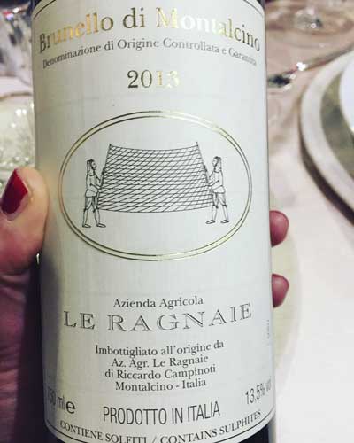 Brunello di Montalcino le Ragnaie