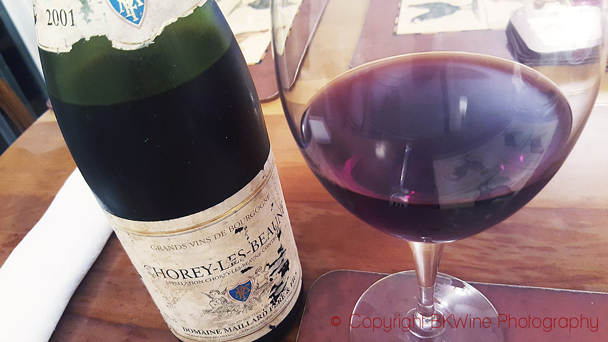 Domaine Maillard Chorey-les-Beaune 2001