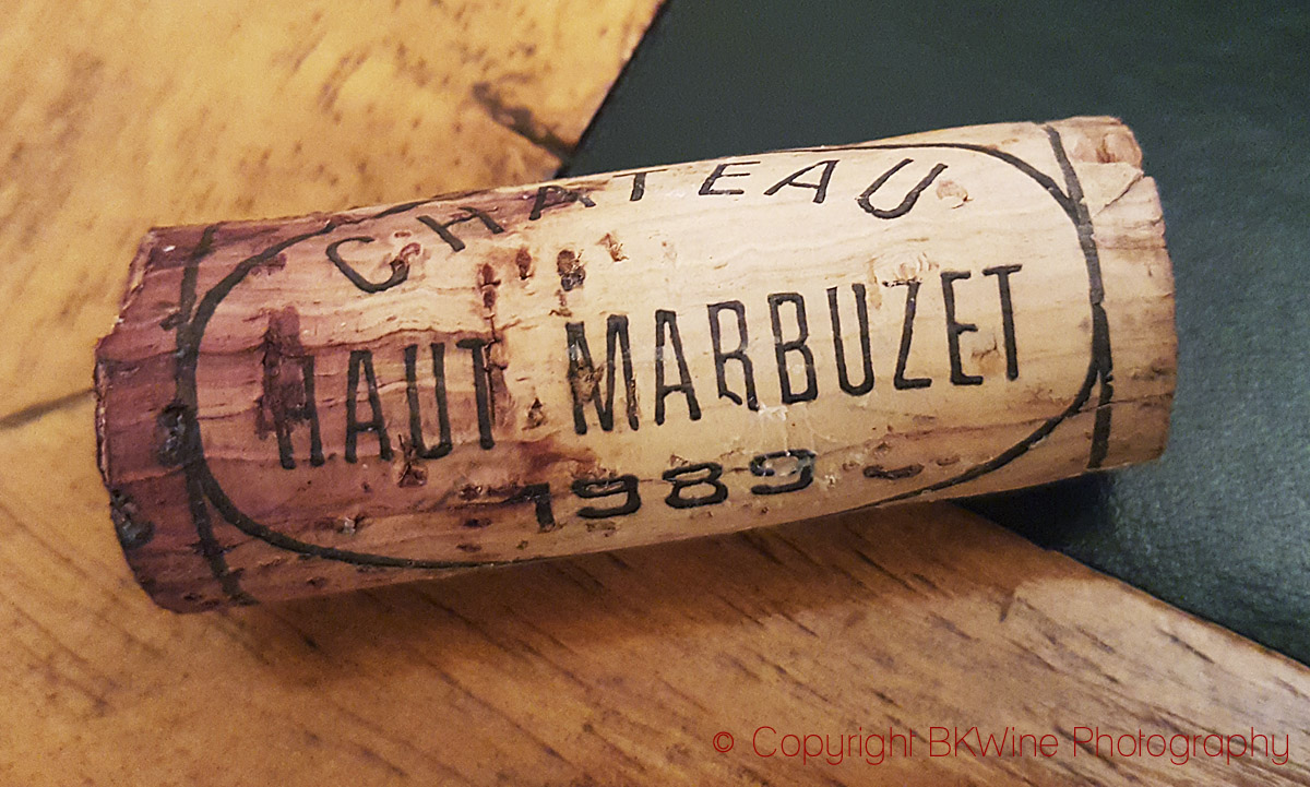 Chateau Haut Marbuzet 1989, Bordeaux, cork