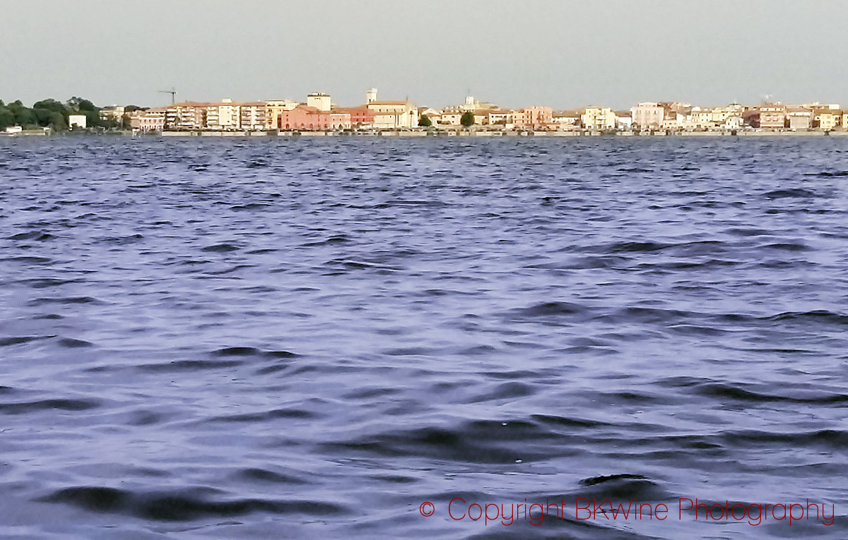 Orbetello from the lagoon