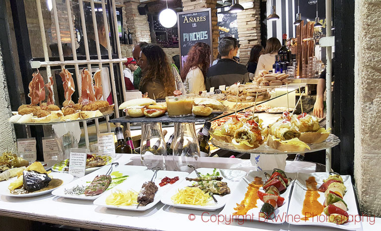 A tapas bar on Calle San Juan in Logrono, Rioja