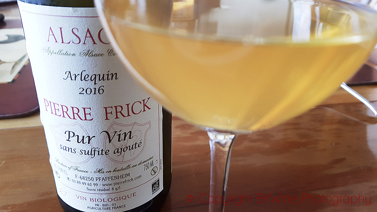 Arlequin 2016, Domaine Pierre Frick, Pur Vin, Sans sulfite ajouté