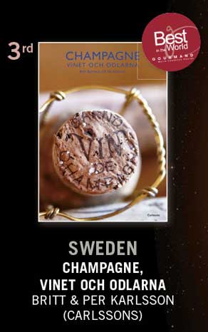 Champagne, vinet och odlarna, 3rd prize, Gourmand International