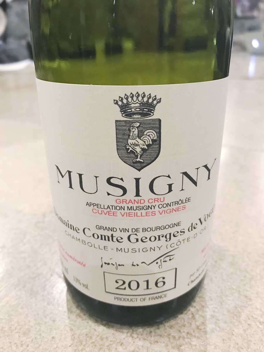 Domaine Comte Georges de Vogüé Musigny Vieilles Vignes