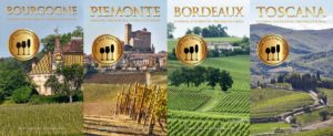 Guide till vinets värld, Bourgogne, Bordeaux, Piemonte, Toscana