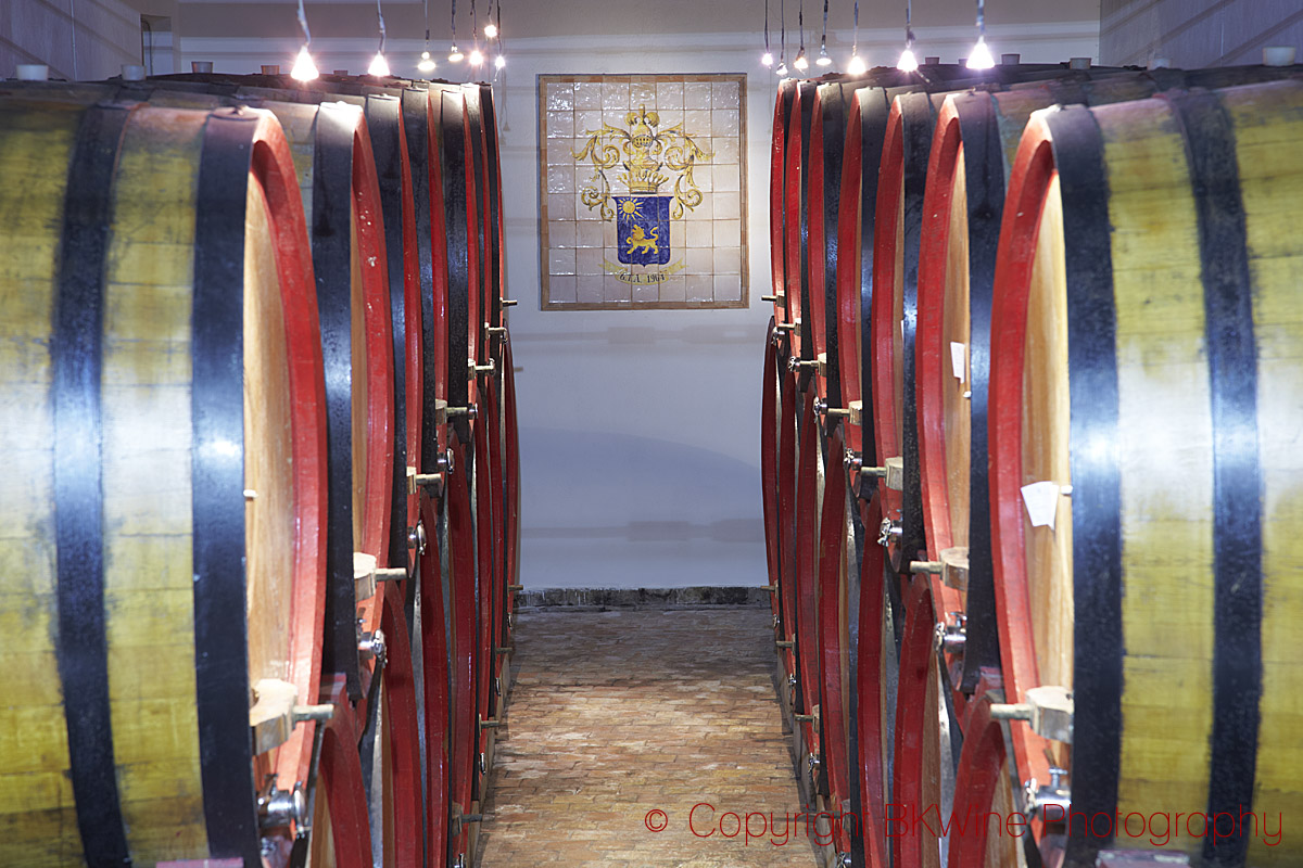 The winery at Tenuta Regaleali, Sicily