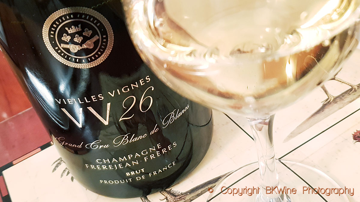 Champagne Frerejean Freres vieilles vignes VV 26 grand cru blanc de blanc