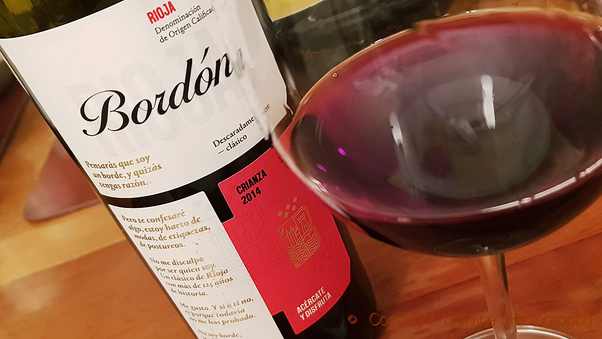 Bordón Crianza 2014, Rioja, Bodegas Franco-Españolas