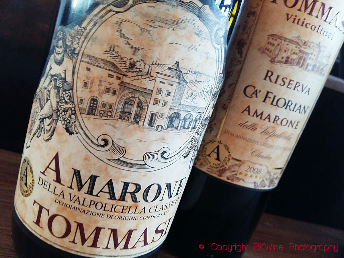 Amarone and Ca'Florian Amarone from Tommasi