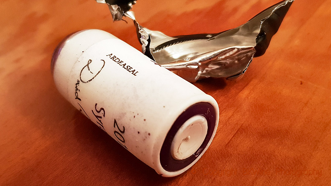 Syrah 2015, Les Monestiers, Domaine des Bruyères, Davide Reynaud, plastic cork