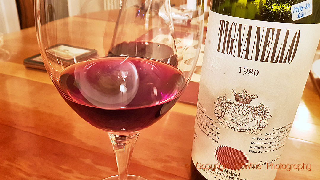 Tignanello 1980, Vino da Tavola, Marchesi L. and P. Antinori