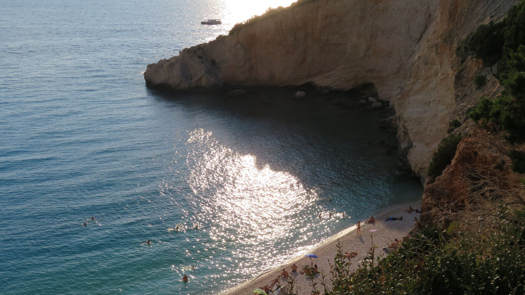 Sea, sun and sand on Lefkada, Greece