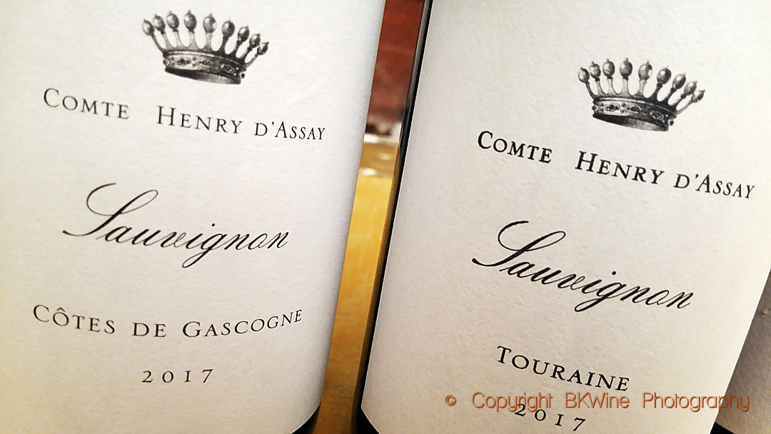 Comte Henry d'Assay sauvignon blancs