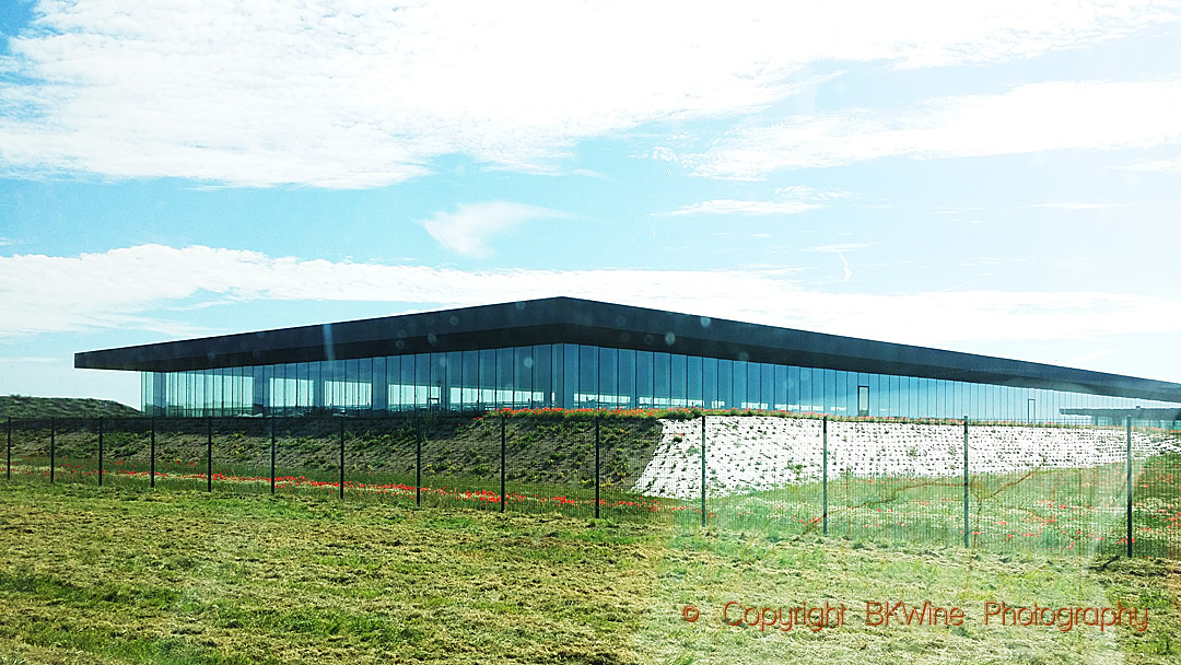 Moet & Chandon's gigantic winery outside Epernay, Champagne