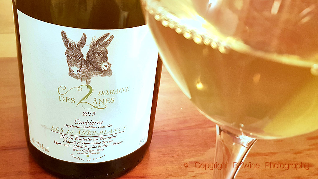 Les 10 Ânes Blanc 2015, Domaine des 2 Ânes, Corbières